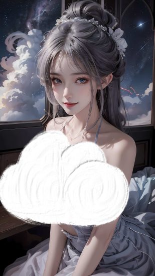 鬼刀——海琴烟，高质量AI绘画图片，值得一舔（十二）100P-袖白悦享